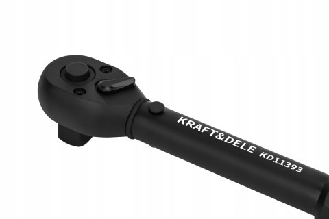 Klucz Dynamometryczny Stal CR-V 1/2" cala 10-60 Nm 72 Zęby Kraft&Dele