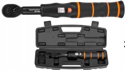 Klucz Dynamometryczny Stal CR-V 1/2" cala 10-60 Nm 72 Zęby Kraft&Dele