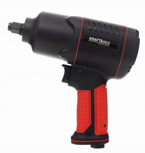 Klucz Udarowy Pneumatyczny 1/2" 1900Nm 7500 RPM 17 Elementów Kraft&Dele