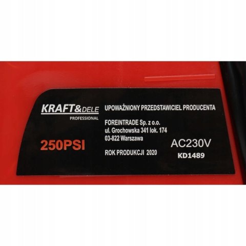Kompresor Samochodowy 12/230V Kraft&Dele