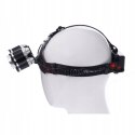 Latarka Czołowa 5 X Led T6 Cree Czołówka Bateria Kraft&Dele