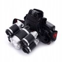 Latarka Czołowa 5 X Led T6 Cree Czołówka Bateria Kraft&Dele