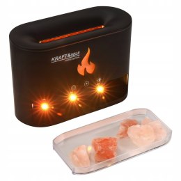 Nawilżacz Powietrza 250 ml 10W AROMATERIA LED Kolory Dyfuzor Kamienie Solne