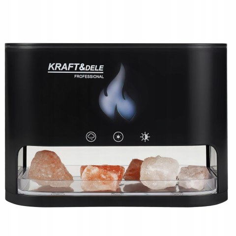 Nawilżacz Powietrza 250 ml 10W AROMATERIA LED Kolory Dyfuzor Kamienie Solne