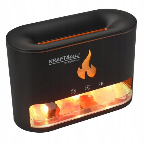 Nawilżacz Powietrza 250 ml 10W AROMATERIA LED Kolory Dyfuzor Kamienie Solne