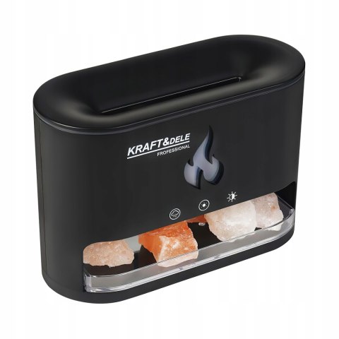 Nawilżacz Powietrza 250 ml 10W AROMATERIA LED Kolory Dyfuzor Kamienie Solne