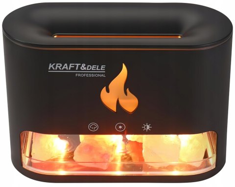 Nawilżacz Powietrza 250 ml 10W AROMATERIA LED Kolory Dyfuzor Kamienie Solne