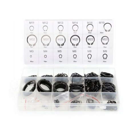 PIERŚCIENIE SEGERA WEWNĘTRZNE ZEWNĘTRZNE SEGERY SEGER 300 SZT. KRAFT&DELE