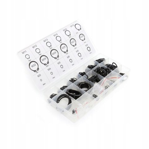 PIERŚCIENIE SEGERA WEWNĘTRZNE ZEWNĘTRZNE SEGERY SEGER 300 SZT. KRAFT&DELE