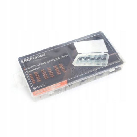 PIERŚCIENIE SEGERA WEWNĘTRZNE ZEWNĘTRZNE SEGERY SEGER 300 SZT. KRAFT&DELE