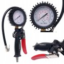 Pistolet do Pompowania Kół Opon Manometr 12 bar 1/4'' KRAFT&DELE