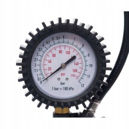 Pistolet do Pompowania Kół Opon Manometr 12 bar 1/4'' KRAFT&DELE