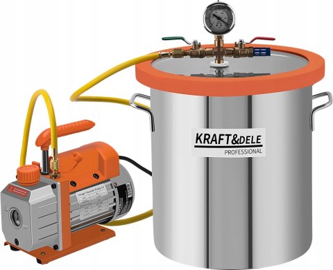 Pompa Próżniowa Z Komorą Próżniową 220V-240V 4-Biegunowy Silnik KRAFT&DELE