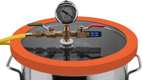 Pompa Próżniowa Z Komorą Próżniową 220V-240V 4-Biegunowy Silnik KRAFT&DELE