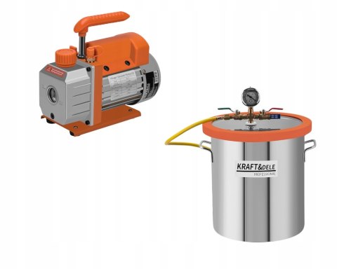 Pompa Próżniowa Z Komorą Próżniową 220V-240V 4-Biegunowy Silnik KRAFT&DELE