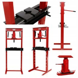 Prasa Hydrauliczna Warsztatowa 12T CE Płyty Żeliwne Kraft&Dele