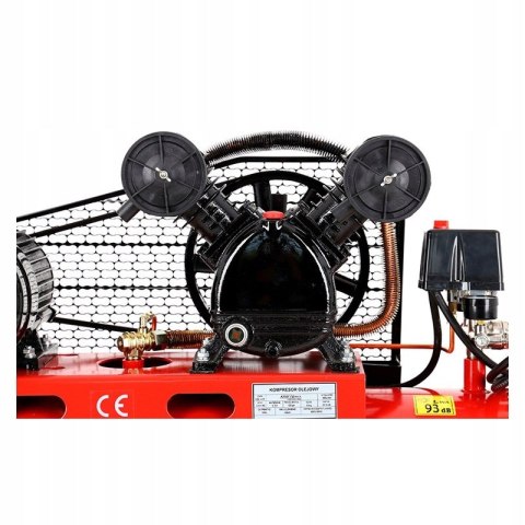 SPRĘŻARKA KOMPRESOR OLEJOWY 200L 5,9KM 400V 2TŁOKI 8BAR KD407