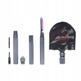 Saperka Łopata Survival Wojskowa Składana 180° Wielofunkcyjna Kraft&Dele