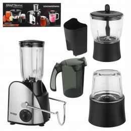Sokowirówka Młynek Mikser 4w1 1500W z Akcesoriami Kraft&Dele
