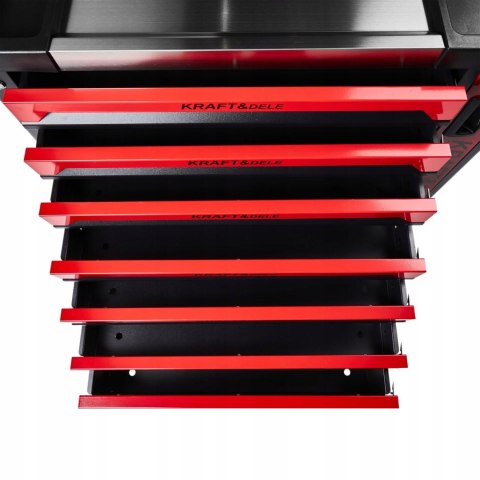 Szafka Narzędziowa Wózek Narzędziowy Pusty 9 Szuflad Kraft&Dele