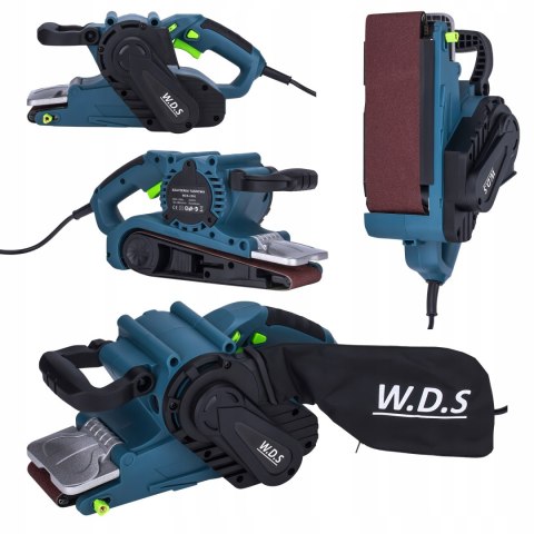 Szlifierka Taśmowa Stolarska Wielofunkcyjna do Drewna 230V 2000W 380 RPM