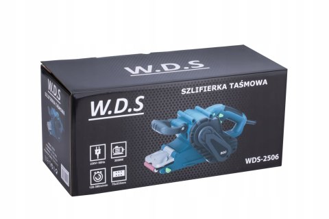 Szlifierka Taśmowa Stolarska Wielofunkcyjna do Drewna 230V 2000W 380 RPM