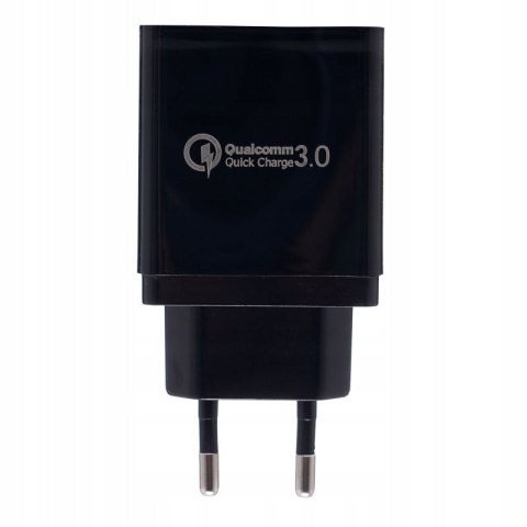 UNIWERSALNA SZYBKA ŁĄDOWARKA SIECIOWA 4 USB QUICK CHARGE 3.0 KRAFT&DELE