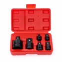 Zestaw Adaptery Redukcyjne Udarowe 6 Elementów Sztuk 1/4" 3/8" 1/2" 3/4"