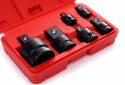 Zestaw Adaptery Redukcyjne Udarowe 6 Elementów Sztuk 1/4" 3/8" 1/2" 3/4"