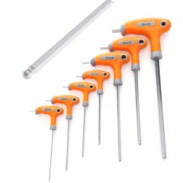 Zestaw Kluczy imbusowych Uchwyt T Głowica Kulowa Sześciokątne Kraft&Dele