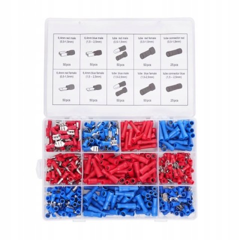 Zestaw Konektorów Samochodowych 450 sztuk Kraft&Dele