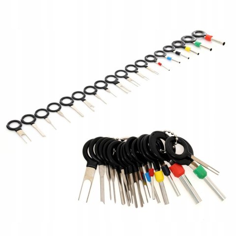 Zestaw kluczy Wyjmaków do Demontażu 18 sztuk Kraft&Dele