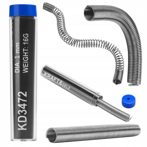 Cyna Lutownicza Spoiwo z Topnikiem 3m 16g 1mm Kraft&Dele