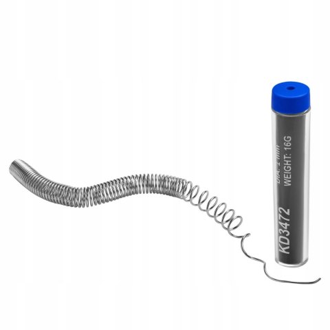 Cyna Lutownicza Spoiwo z Topnikiem 3m 16g 1mm Kraft&Dele