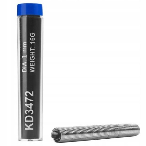 Cyna Lutownicza Spoiwo z Topnikiem 3m 16g 1mm Kraft&Dele