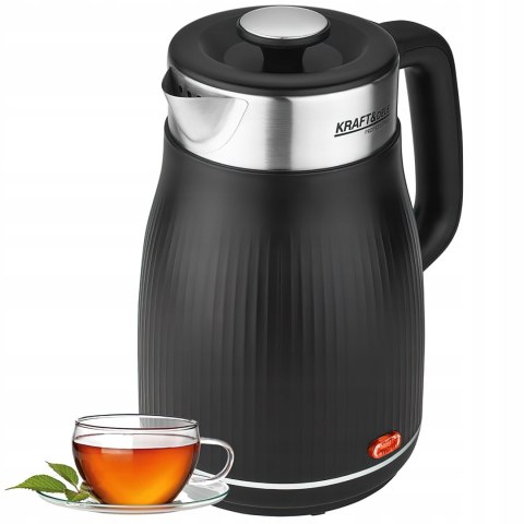 Czajnik Elektryczny 1,8L 2400W 230V Stal Nierdzewna Kraft&Dele