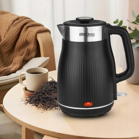 Czajnik Elektryczny 1,8L 2400W 230V Stal Nierdzewna Kraft&Dele