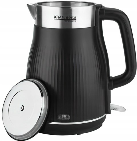 Czajnik Elektryczny 1,8L 2400W 230V Stal Nierdzewna Kraft&Dele