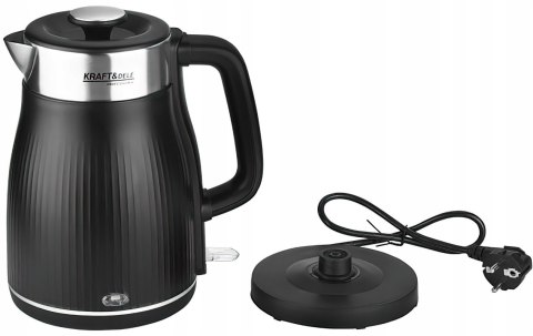 Czajnik Elektryczny 1,8L 2400W 230V Stal Nierdzewna Kraft&Dele