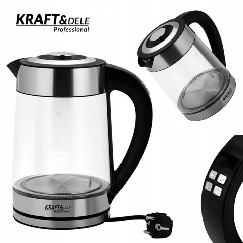 Czajnik Elektryczny 230V 2500w 2L Regulacja Temperatury Stal Nierdzewna