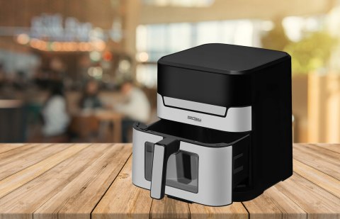 Frytkownica Beztłuszczowa LED AIRFRYER 8L 2200W XXL 10 Trybów Gotowania