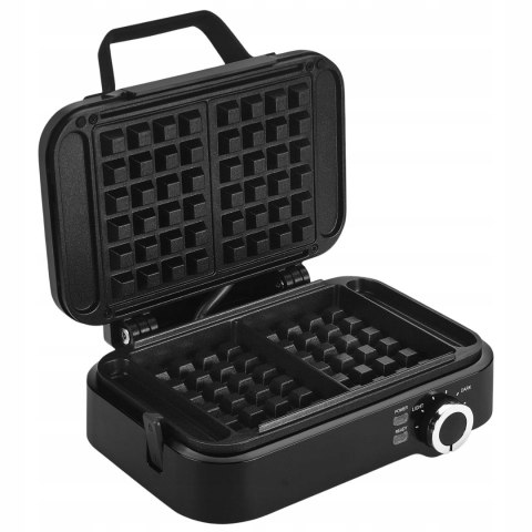 GOFROWNICA NA 2 DUŻE GOFRY REGULACJA TEMPERATURY MOCNA NIEWYCIEKAJĄCA 2200W