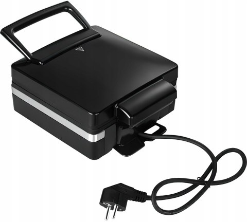 Gofrownica Elektryczna 2000W Duża Czarna XXL Gofry Belgijskie Kraft&Dele