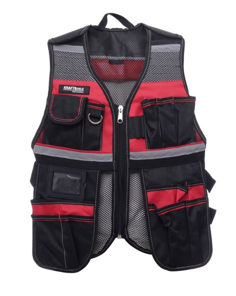 KAMIZELKA MONTERSKA ROBOCZA KIESZENIE NA NARZĘDZIA