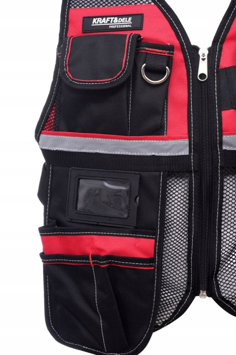 KAMIZELKA MONTERSKA ROBOCZA KIESZENIE NA NARZĘDZIA