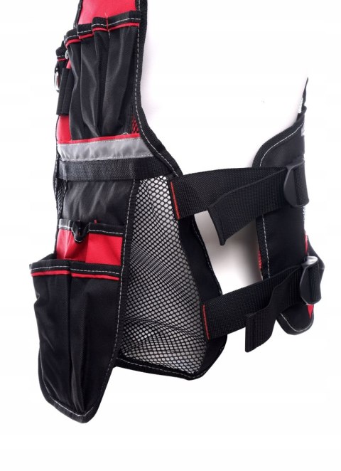 KAMIZELKA MONTERSKA ROBOCZA KIESZENIE NA NARZĘDZIA