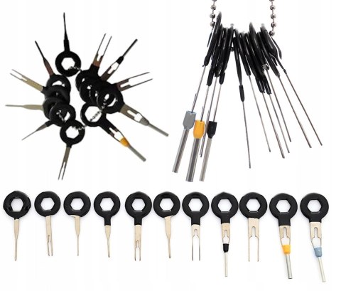 KLUCZE WYJMAKI DO PINÓW DEMONTAŻ ZESTAW 11 SZTUK KD1132