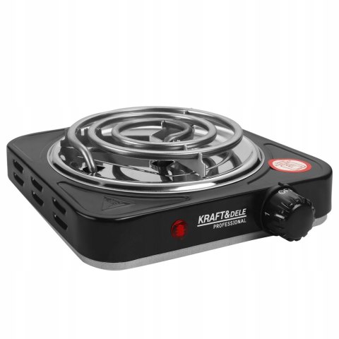 Kuchenka Elektryczna 1500W Spiralna Regulacja Temperatury Kraft&Dele