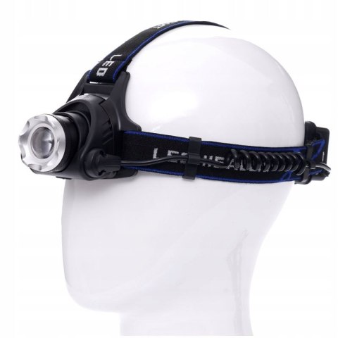 LATARKA CZOŁOWA CZOŁÓWKA LAMPKA LED AKUMULATOROWA KRAFT&DELE