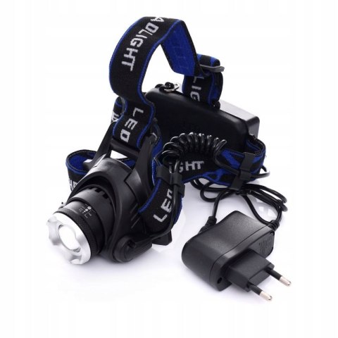 LATARKA CZOŁOWA CZOŁÓWKA LAMPKA LED AKUMULATOROWA KRAFT&DELE